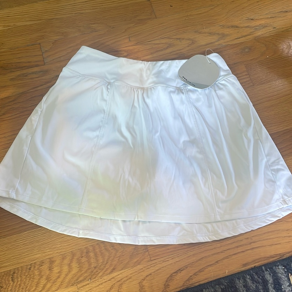 White athletic skirt